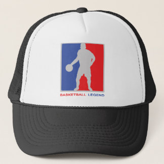 basketball legend trucker hat