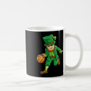 Basketball Leprechaun St Patricks Day Boys Kids Me Coffee Mug