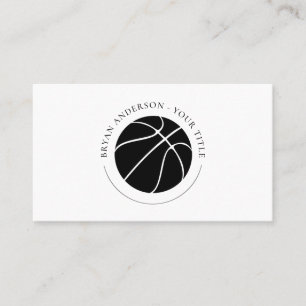 Basketball Logo Business Card
