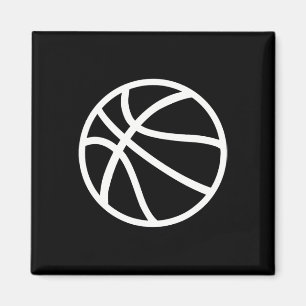Basketball logo  magnet