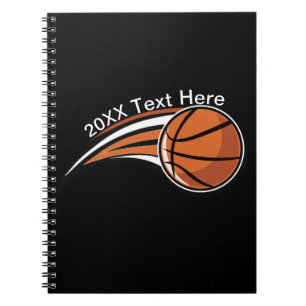 Basketball Logo Personalised Notebook