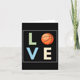 Basketball Love Card