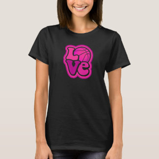 Basketball Love for Girls & Women Hoops Lovers Pre T-Shirt