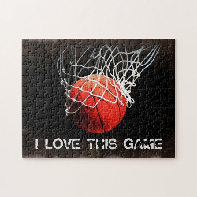 Basketball Love Jigsaw Puzzle (Horizontal)