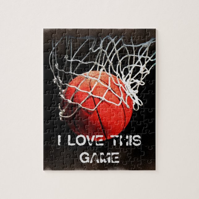 Basketball Love Jigsaw Puzzle (Vertical)