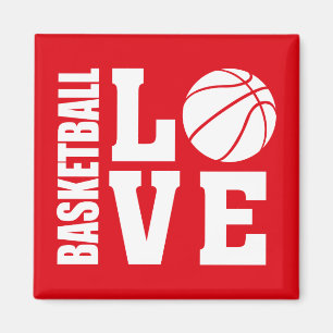 Basketball Love Magnet