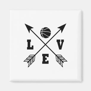 Basketball Love Magnet