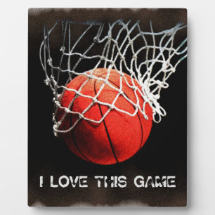 Basketball Love Plaque