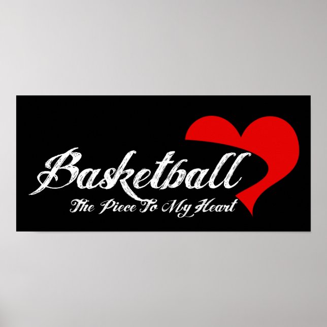 Basketball Love Poster (Front)
