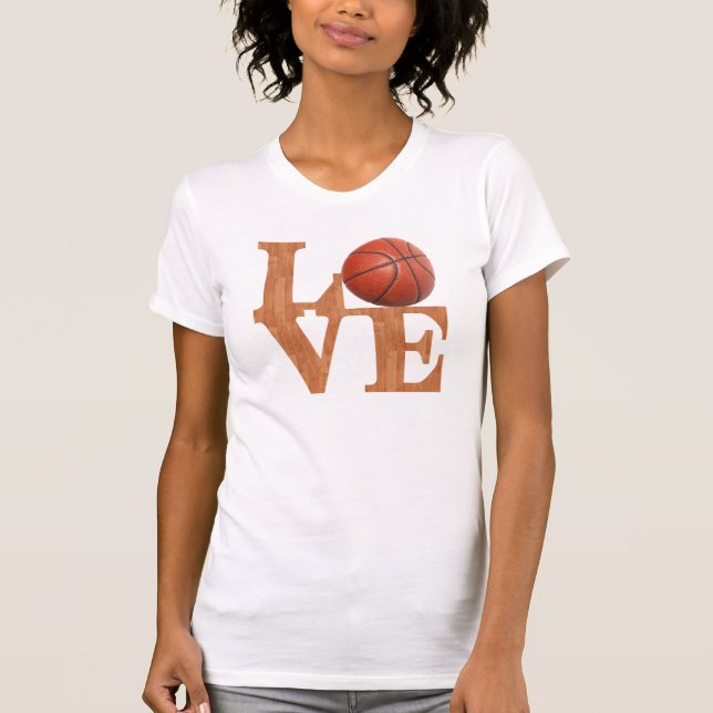 Basketball Love T-Shirt (Front)