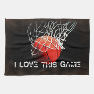 Basketball Love Tea Towel