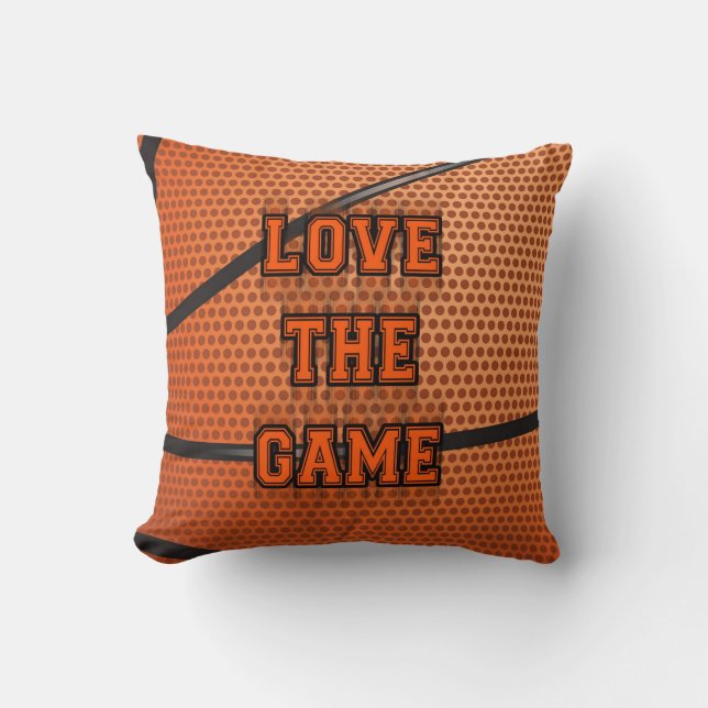 Basketball Love the Game Cushion (Front)