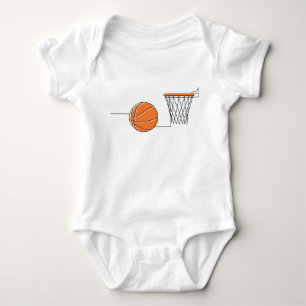 Basketball Lover Baby Bodysuit