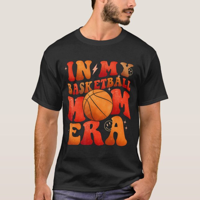 Basketball Lover Ball Mum T-Shirt (Front)