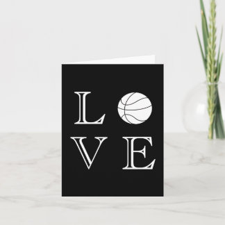 Basketball Lover Basketball Ball 1 Card