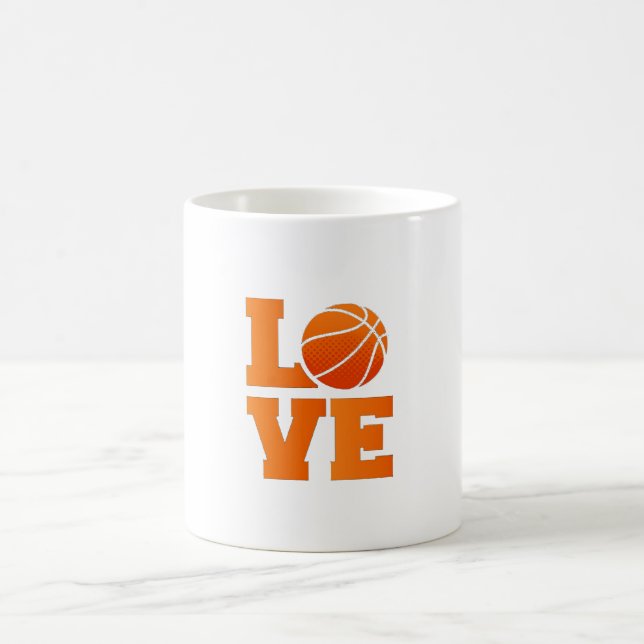  Basketball Lover Gift – Custom Mug (Center)