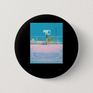 Basketball Lover No.4  6 Cm Round Badge