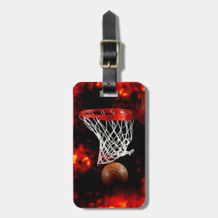 Basketball Luggage Tag