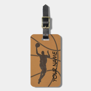 Basketball Luggage Tag