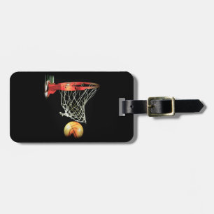 Basketball Luggage Tag