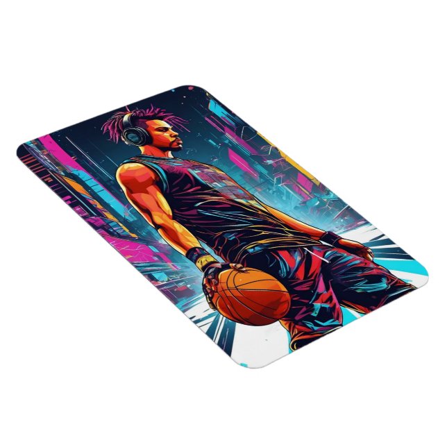 Basketball Magnet (Right Side)
