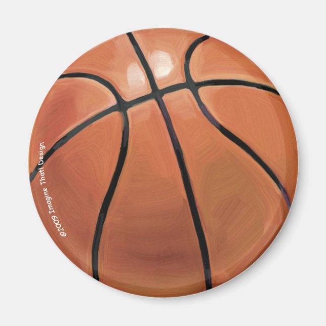 Basketball Magnet (Front)