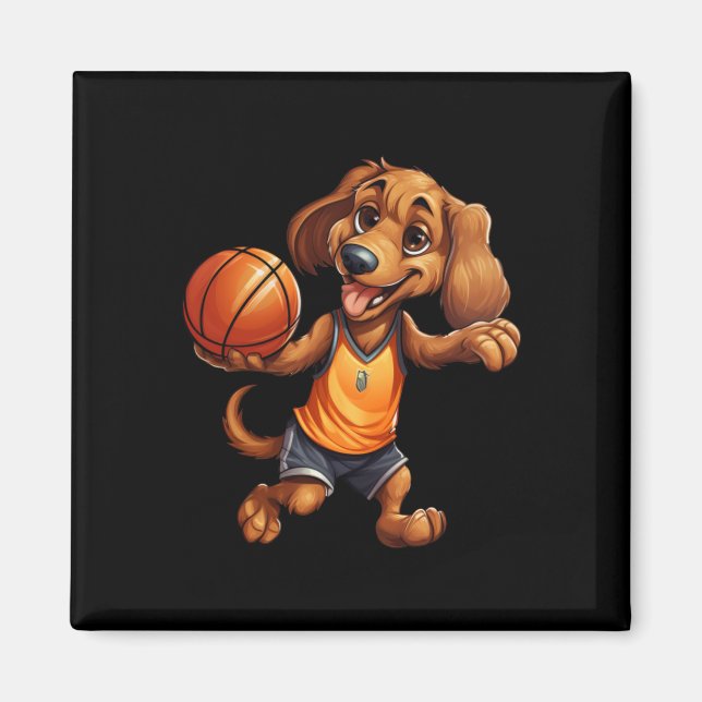 Basketball  magnet (Front)