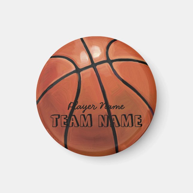 Basketball Magnet (Front)
