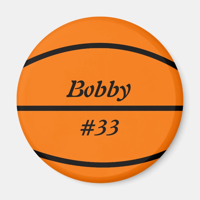 Basketball Magnet (Front)