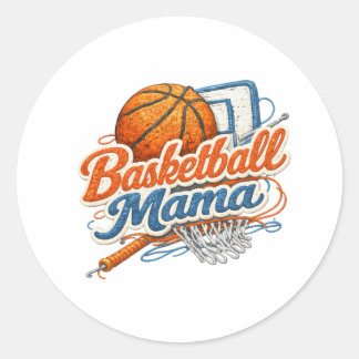 Basketball Mama Sticker