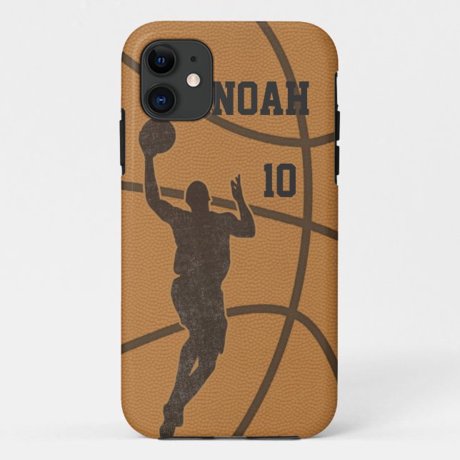 Basketball Man iPhone iPad iPod Galaxy Razr Case (Back)