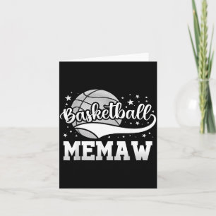 Basketball memaw card