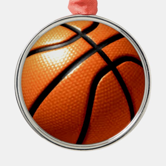 Basketball Metal Tree Decoration (Front)
