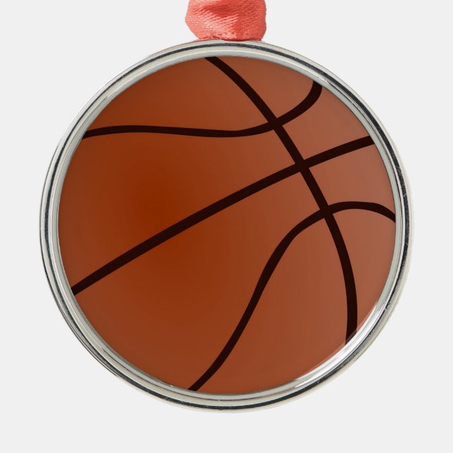 Basketball Metal Tree Decoration (Front)