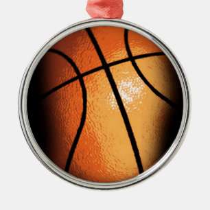 Basketball Metal Tree Decoration