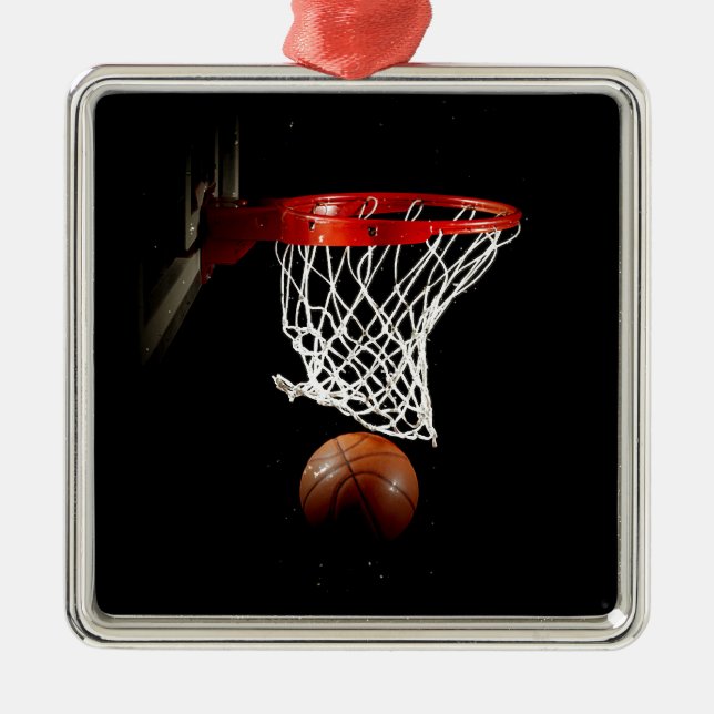 Basketball Metal Tree Decoration (Front)