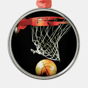 Basketball Metal Tree Decoration