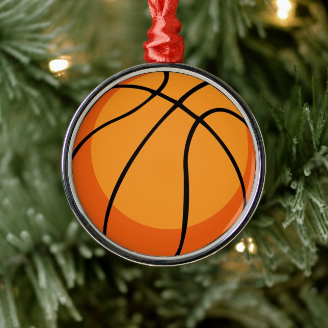 Basketball Metal Tree Decoration (Tree)