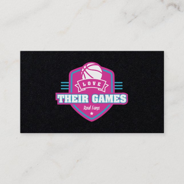 Basketball Miami Heat City Edition Jersey Colour Business Card (Front)