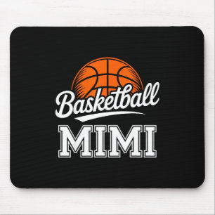 Basketball Mimi Grandma Sports Fans Mouse Mat