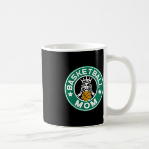 Basketball Mom for Women Mother of Player Women's  Coffee Mug