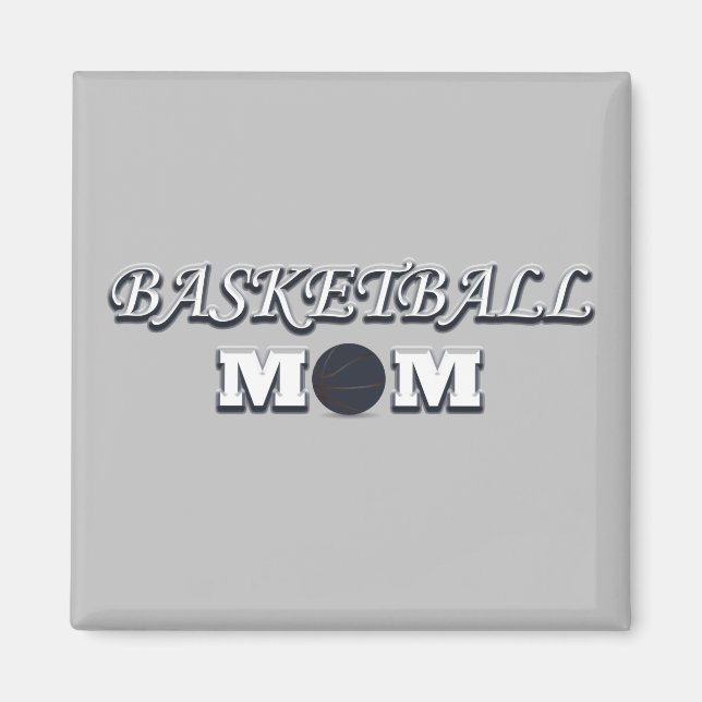 Basketball Mom gift Magnet (Front)