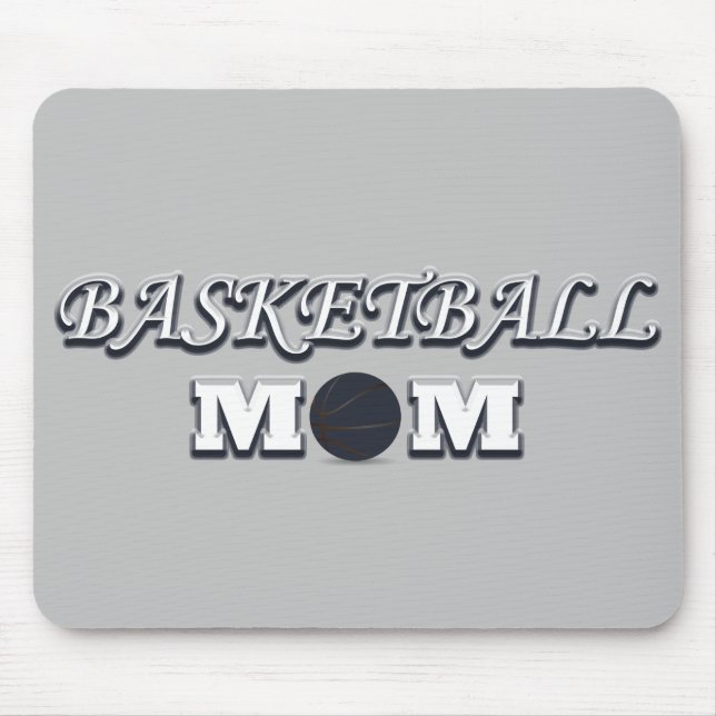 Basketball Mom gift Mouse Mat (Front)
