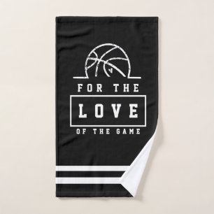 basketball Mom player team hand towel