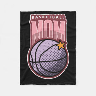 Basketball Mom - Sport Active  Fleece Blanket