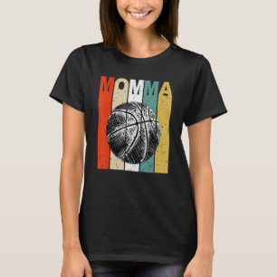 Basketball Momma Mum Vintage Gift T-Shirt
