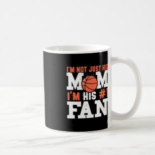 Basketball Mother Number 1 Fan - Basketball Mum Coffee Mug