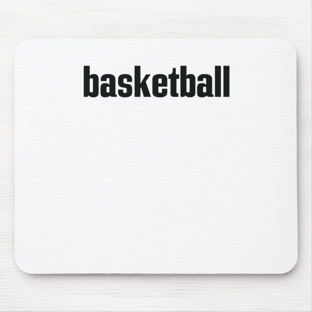 Basketball  mouse mat (Front)