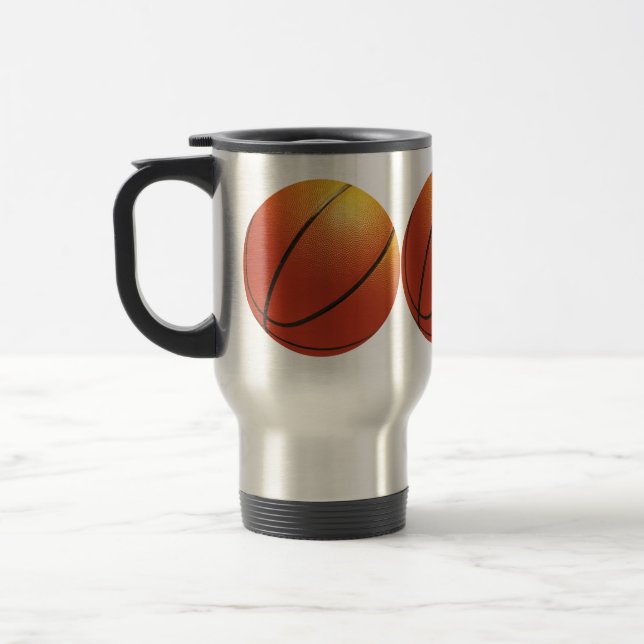 Basketball mug - choose style & colour (Left)