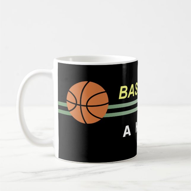 Basketball Mugs With Names (Left)